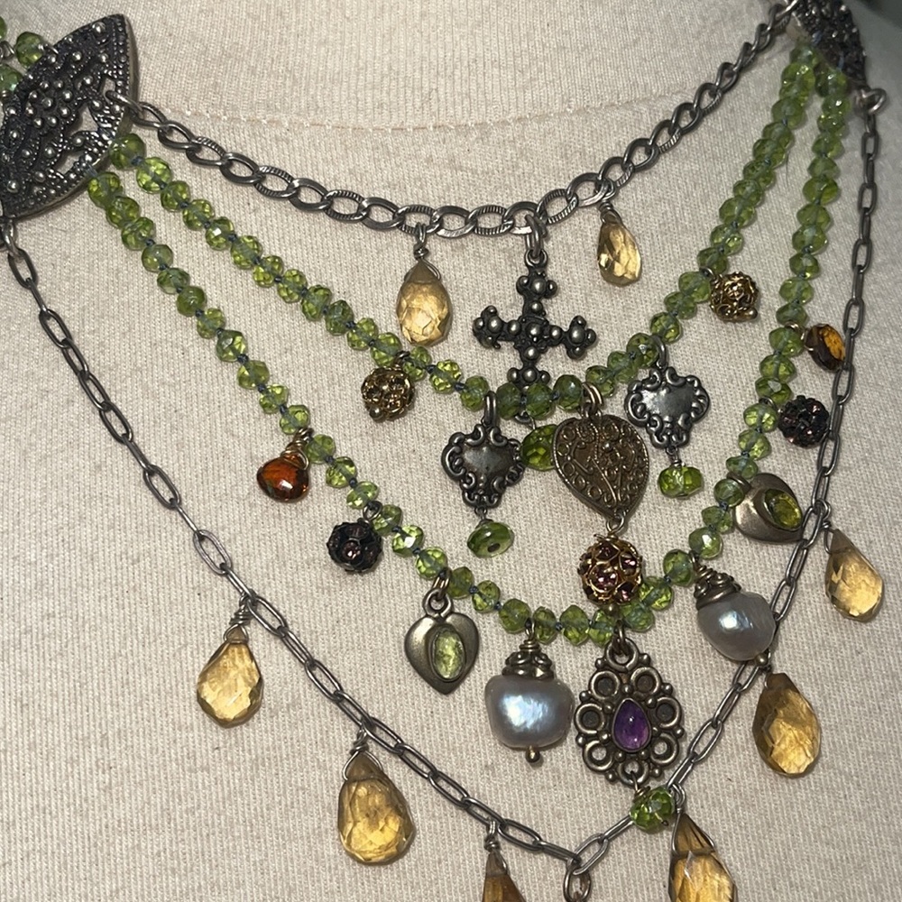 Multi Tier Statement Necklace